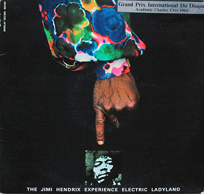 JIMI HENDRIX - Electric Ladyland (France, Barclay Records) album front cover vinyl record